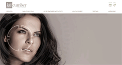 Desktop Screenshot of kucumberskinlounge.com