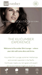 Mobile Screenshot of kucumberskinlounge.com